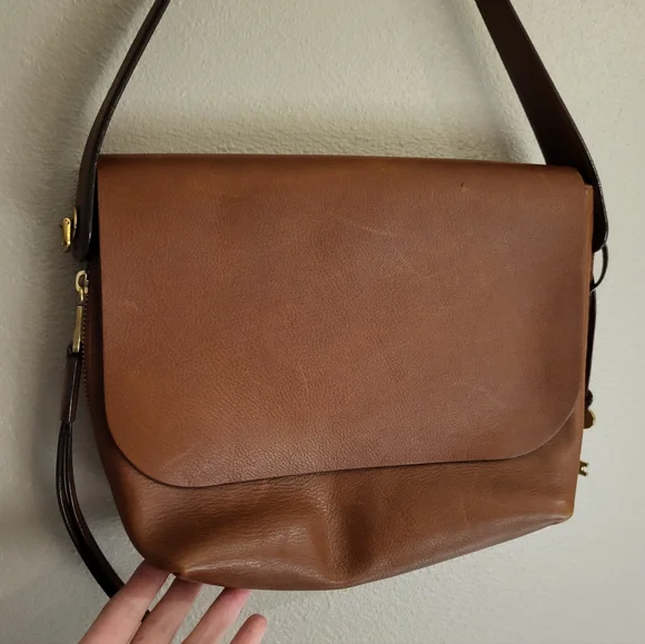 Fossil Harper Large Flap Leather Crossbody Bag - Picture 2 of 7